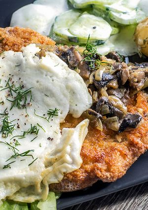Zdjęcie przepisu Kotlet po tarnowsku.