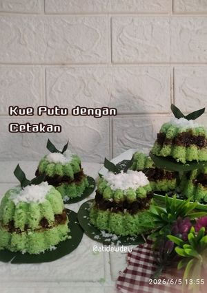 Foto resep Kue Putu Dengan Cetakan