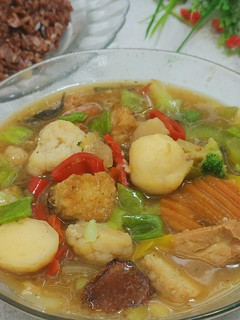 Foto resep Sapo Tofu Baso Udang
