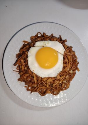 Foto resep Mie Goreng Telur Mata sapi