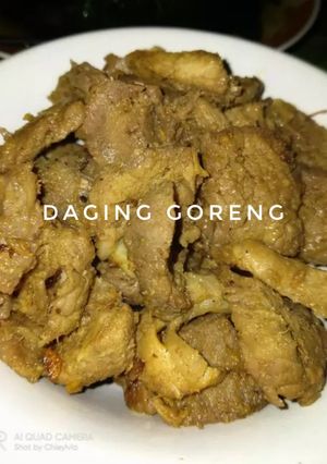 Foto resep Daging Goreng simple