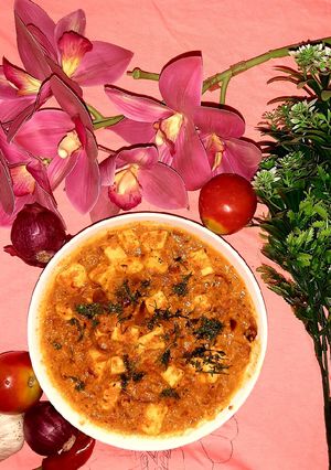 पनीर दो प्याजा(paneer do pyaza recipe in hindi) रेसिपी मुख्य फोटो