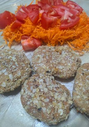 Una foto de Nuggets veganos