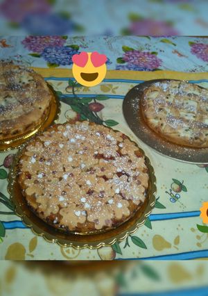 Foto di Crostate con ricotta e con marmellata di mele 😋