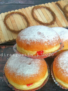 Foto resep Donat Bomboloni Super Empuk