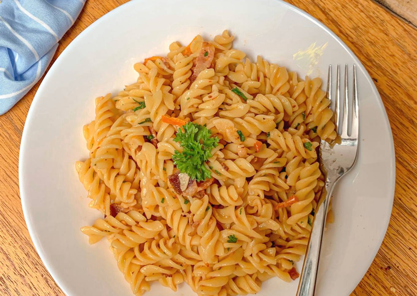 Fusilli Aglio Olio