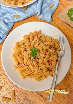 Foto resep Fusilli Aglio Olio