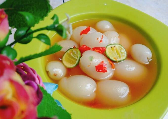 Mudah Banget Memasak Resep Asinan Rambutan sederhana