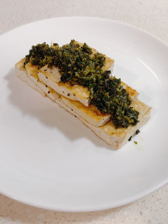 九層塔醬香豆腐 的食譜成品照片