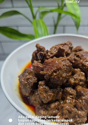 Foto resep Rendang Praktis 3 Bahan