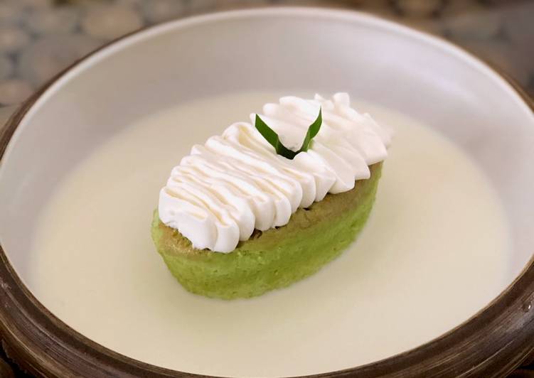 Tres Leches Coconut Pandan Cake