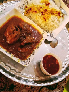 عکسی از دستور چلو گوشت به سبک من