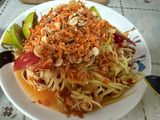 ส้มตำไทยมะละกอ