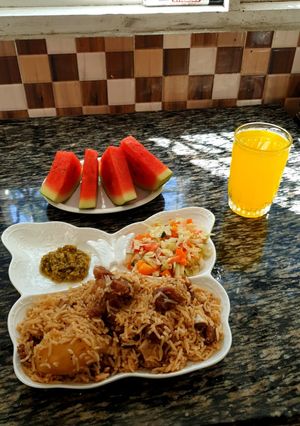 A picture of Mutton Pilau#Endofyearchallenge.