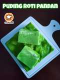Puding Roti Pandan