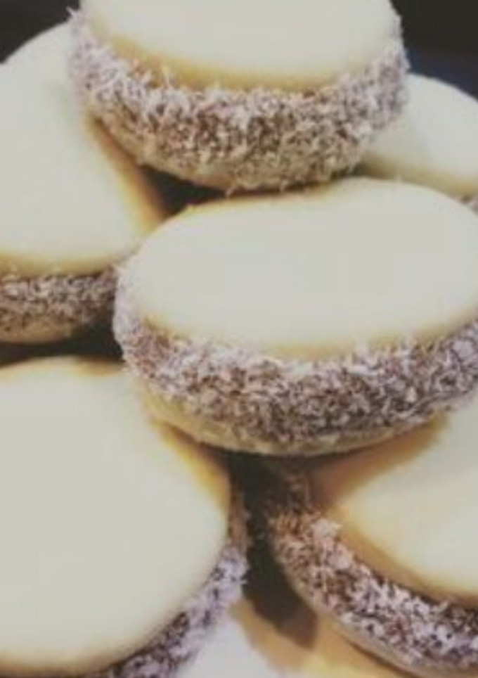 Una foto de Alfajores de maizena