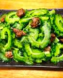梅子涼拌山苦瓜（創意料理）