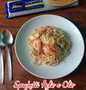 Cara Gampang Membuat Spaghetti Aglio e Olio Seafood Anti Gagal