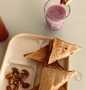 Recipe Veggie-cheese sandwich &amp; power smoothie! the Can Spoil the Tongue Can spoil the tongue