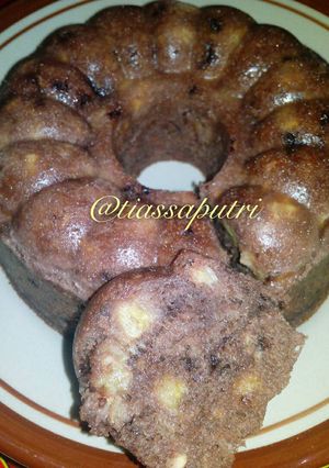 Foto resep Brownies Pisang Kukus (simple)🍰🍰