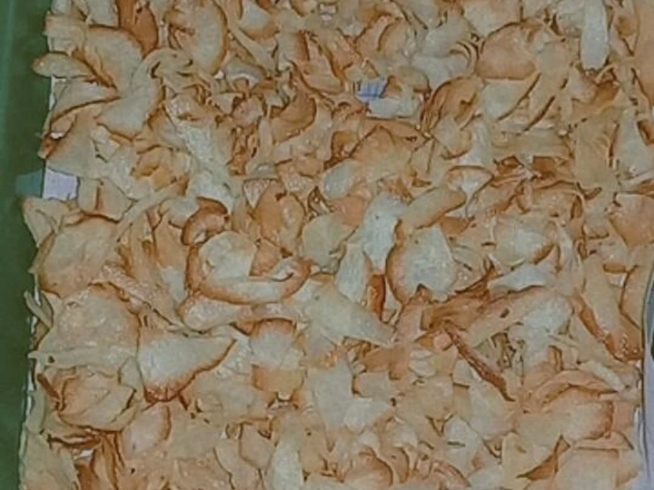 Cara Gampang Menyiapkan Resep Kripik Singkong🤗 yang  Bikin Ketagihan Anti Ribet, Uenak Banget