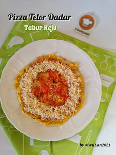 Foto resep Pizza Telor Dadar Tabur Keju