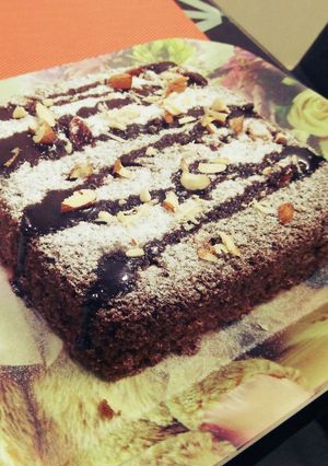 A picture of Chocolate cake.