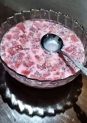 Foto resep Es Semangka Seger 🍉