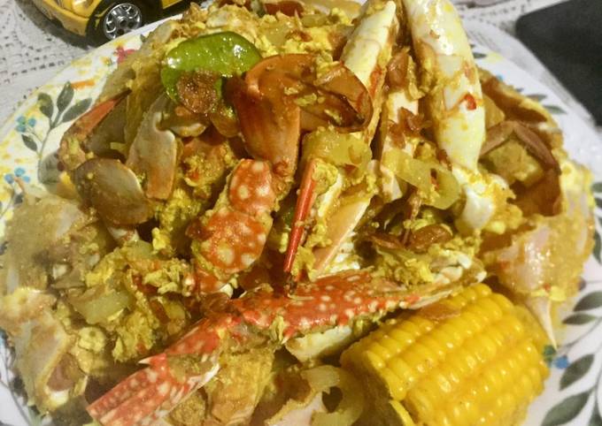 Kepiting saos padang