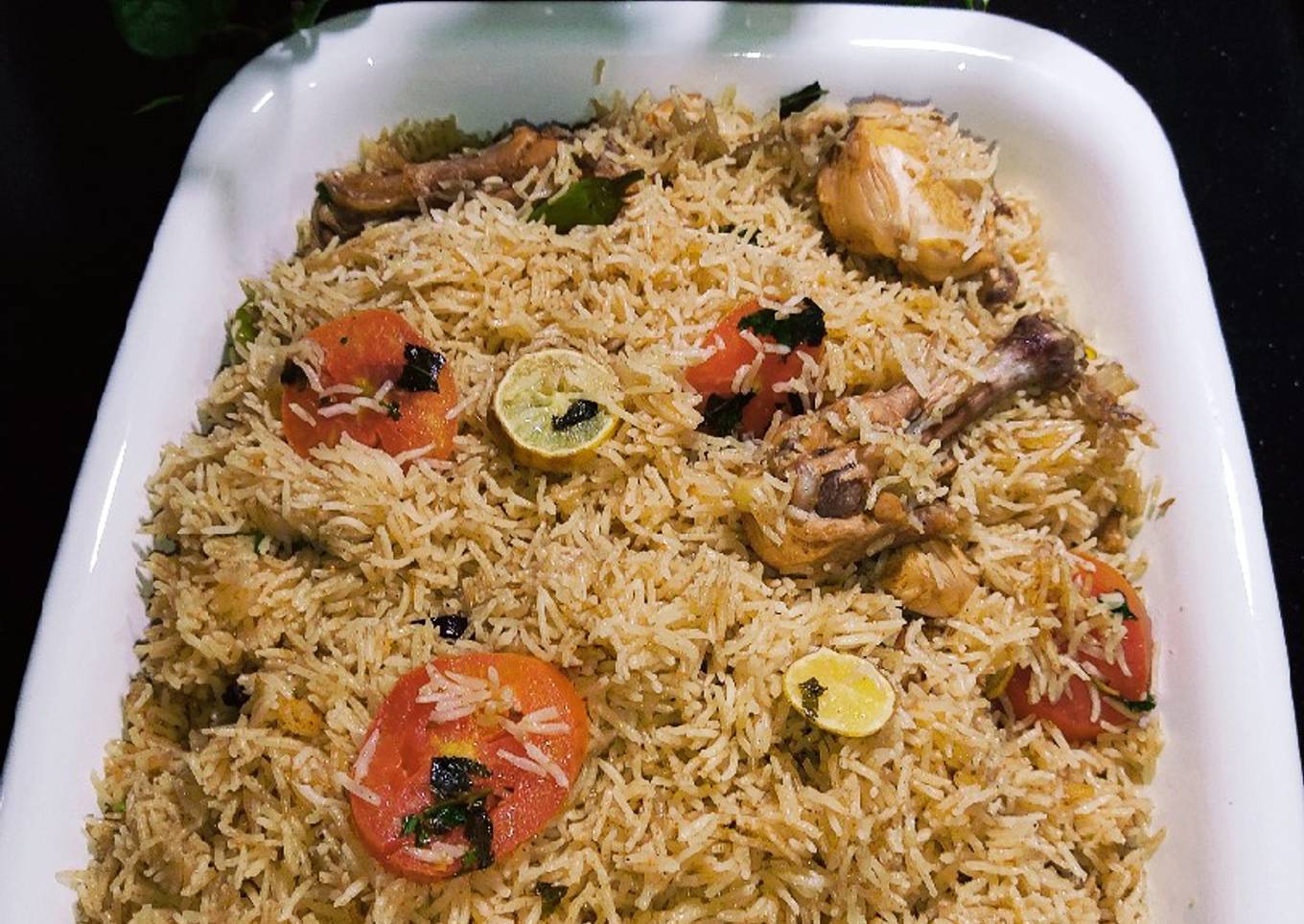 Daighi Chicken Pulao Biryani 😋
