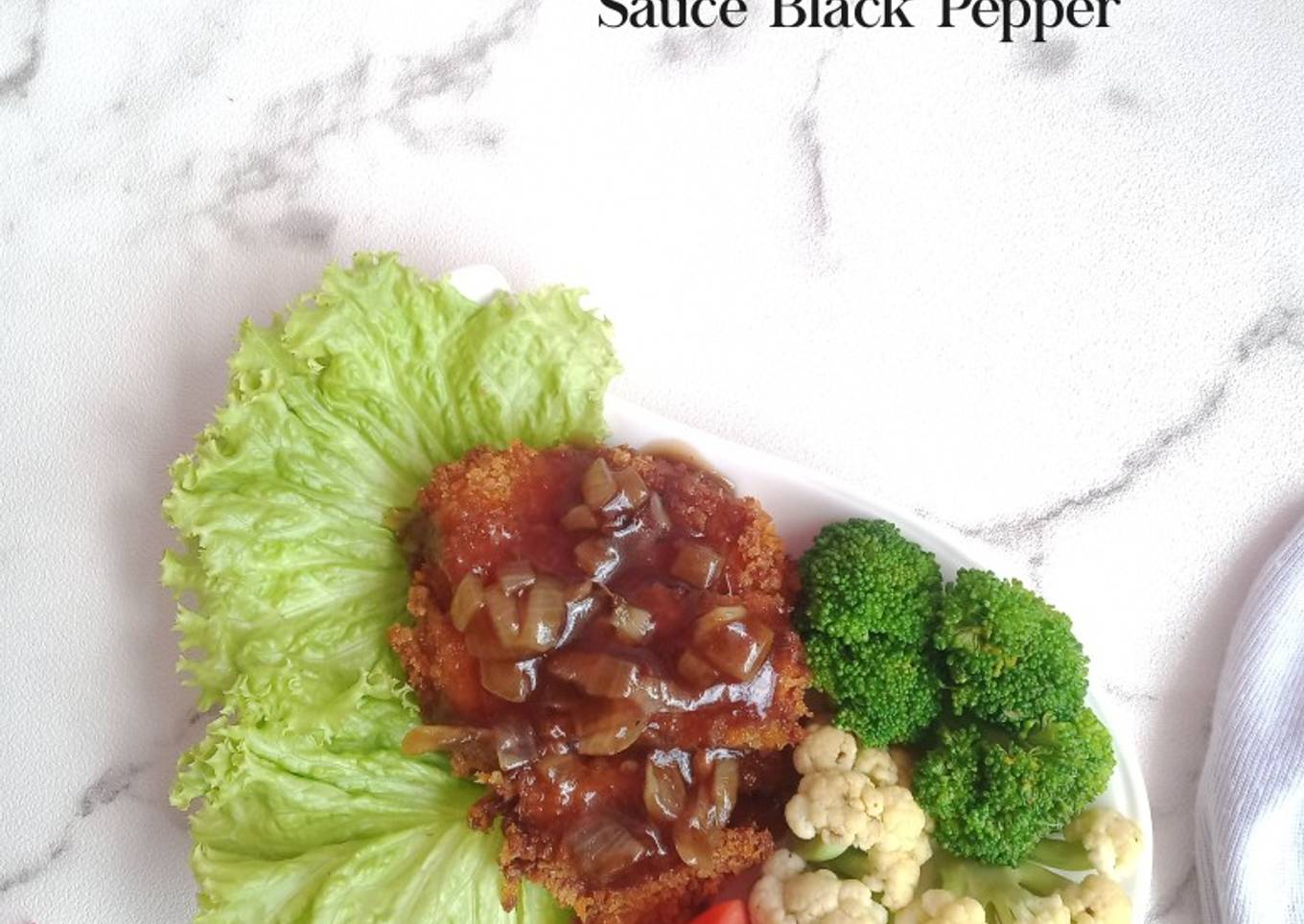 Cara Gampang Menyiapkan Chicken Katsu sauce Balck pepper yang Lezat
Sekali