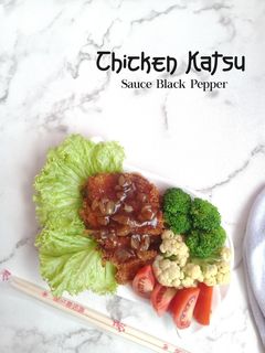 Foto resep Chicken Katsu sauce Balck pepper