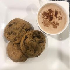 A picture of Chocolate Chip cookies.