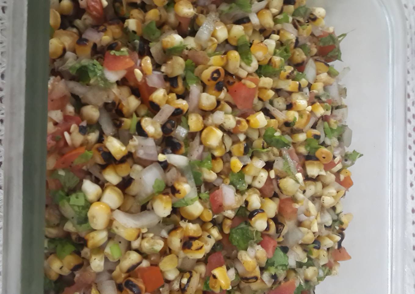 Grilled Corn Salad