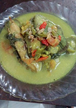 Foto resep Mangut Ikan Tengiri Asap