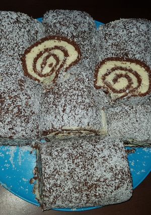 Vaníliás keksztekercs! recept fotója