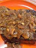Whiskey Onion Sauce