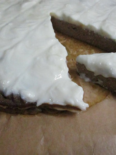 Una foto de Bizcocho de tofu con crema de queso y miel para dieta