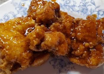 Easiest Way to Prepare Perfect Crispy Honey Garlic Chicken