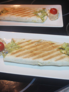 Una foto de Fajitas con sobras de boquerones fritos