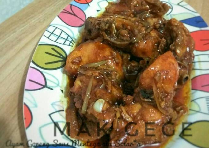 Ayam Goreng Saus Mentega ala Solar*a