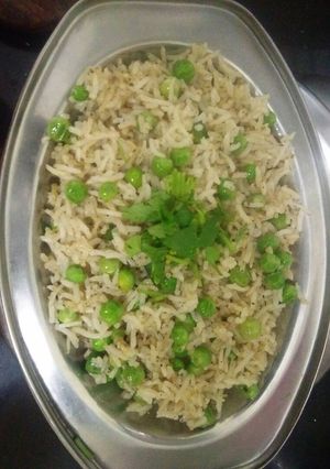 A picture of Peas pulav.