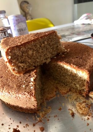 Una foto de Torta sin harina de trigo #micocina