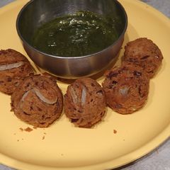 A picture of Healthy Recipe Veg Kidney Beans balls.