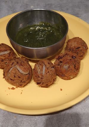 A picture of Healthy Recipe Veg Kidney Beans balls.