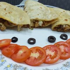 Chicken Quesadilla A picture of Chicken Quesadilla.