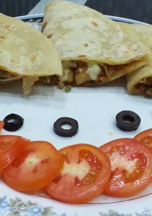 A picture of Chicken Quesadilla.