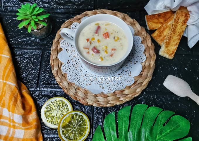 Sup Jagung Ala KFC (Creamy Soup)