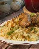 ارز بخاري بطريقه سهله