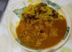 Foto de Frango Masala com Damasco (r. Própria)